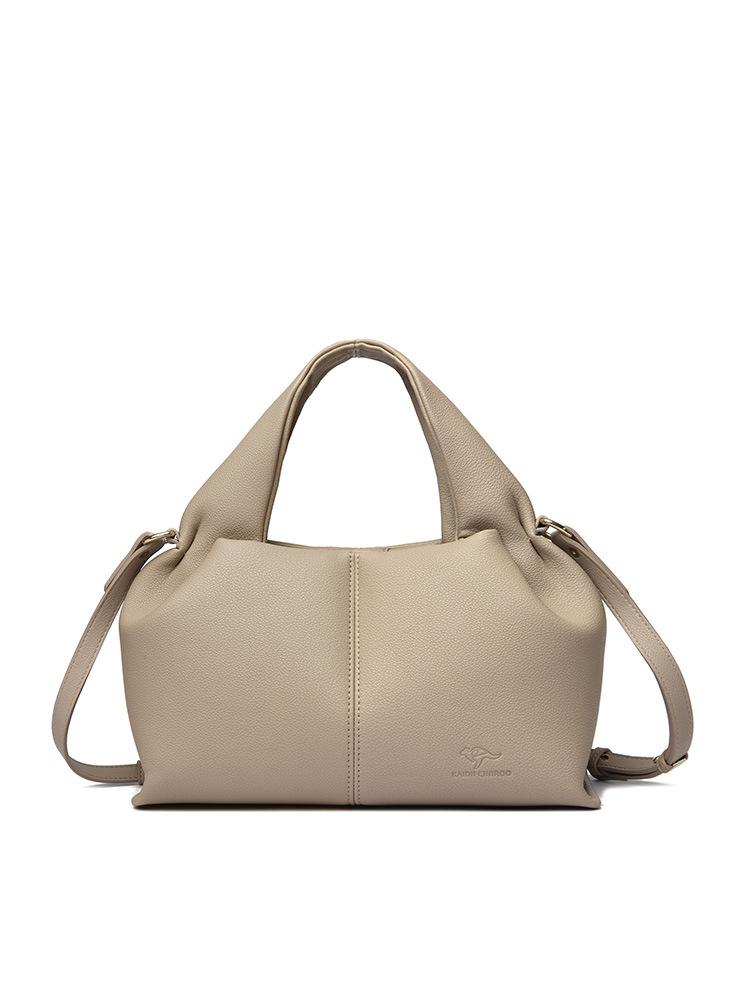 

Нишевые женские сумки новинка 2025 сумка-пельмень облако французский европейский и американский ретро высококлассный портативный диагональный женские сумки абрикосовый