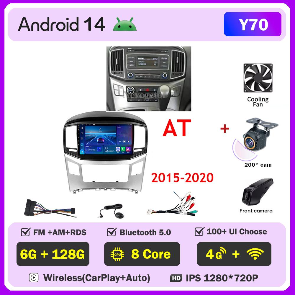 Pentru Hyundai H1 Grand Starex i8000 TQ 2007 - 2015 Player Radio Auto Ecran Carplay Auto Autoradio Mirror Link Carplay Android auto