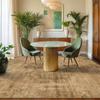 Ethnic Style Dirt-Resistant Luxury Carpet, Easy Care, Whole House or Bedroom Floor Mat