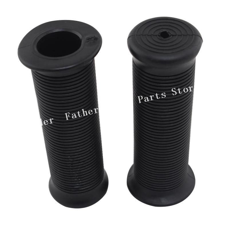 1" 25mm 28mm Universal Accessry Motorcycle Retro Grips Streak Rubber Handle Grip Handle Bar for Moto Chopper Bobber Cafe Racer
