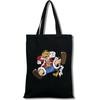 One Piece Nika Form Printed Canvas Bag