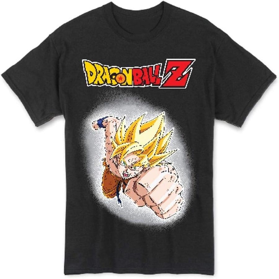 Great Eastern Entertainment Dragon Ball Z-Super Saiyan Goku Men T-Shirt (Black) S