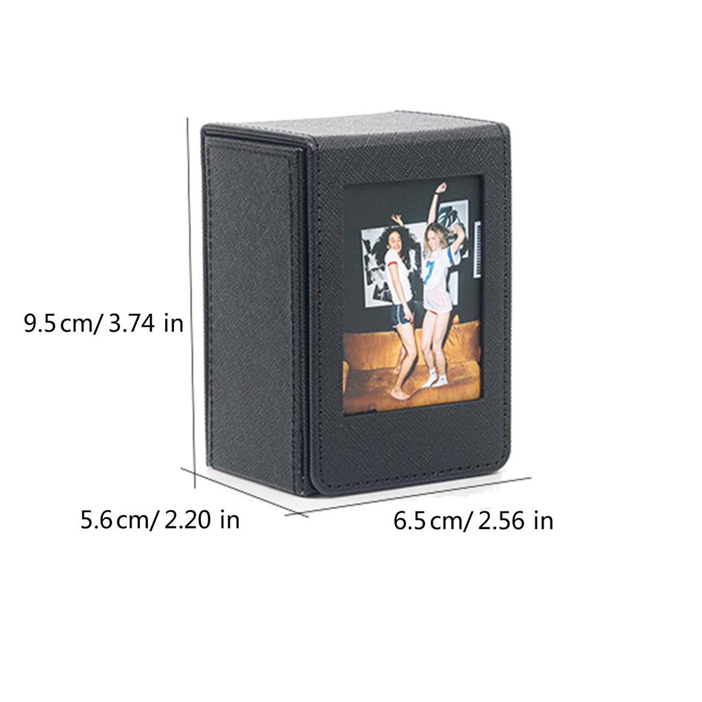 Multifunctional Photo Storage Box for 3Inch Films Cards Storage Case Pictures Holder Photocard Display Organizer Album