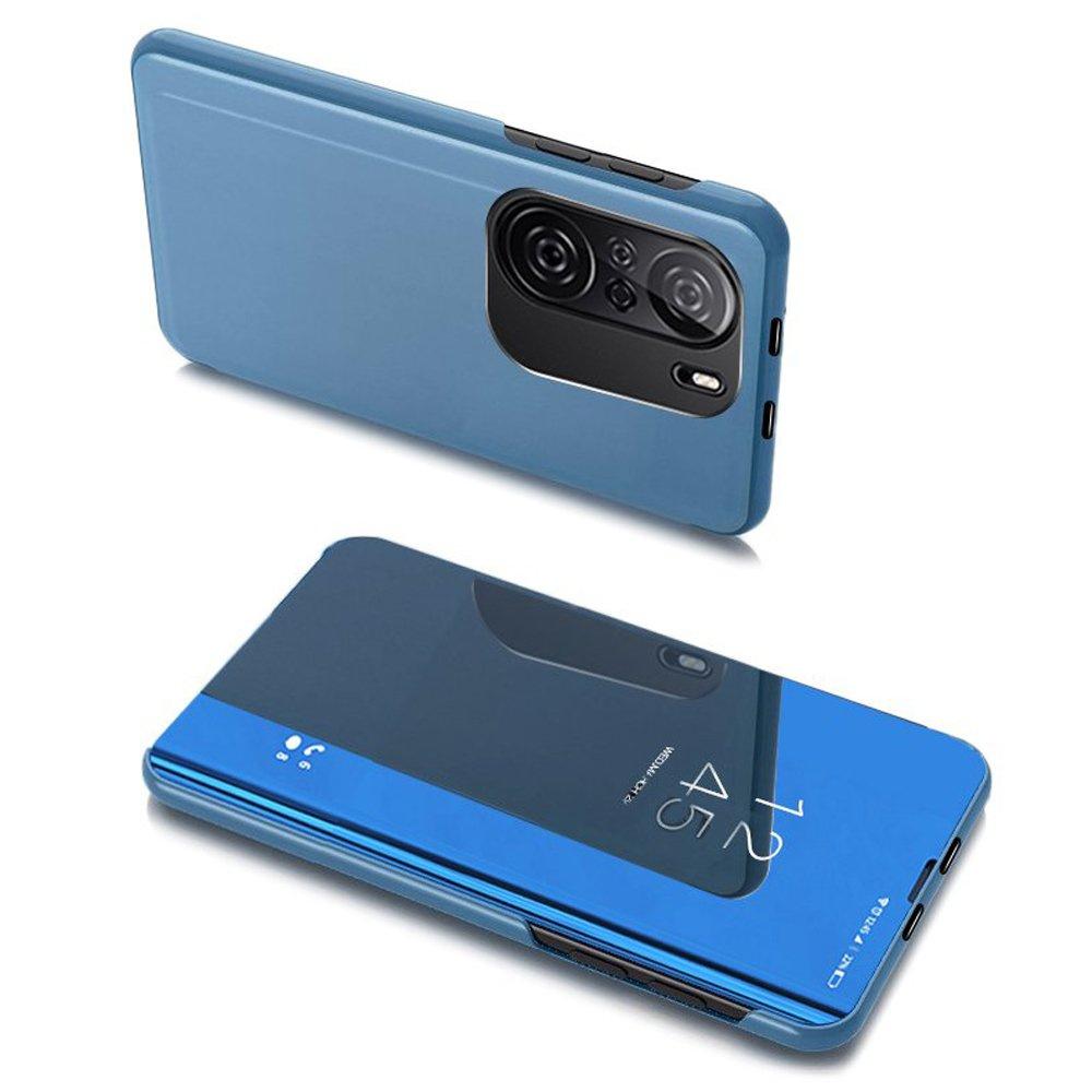 Xiaomi Redmi K40 Pro+ / K40 Pro / K40 / Poco F3 Blue Flip Cover - Premium Clear View Case