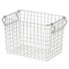 MUJI Stainless Steel Wire Basket 1, Approx. W26 X D18 X H18cm, 44831731 (Basket)