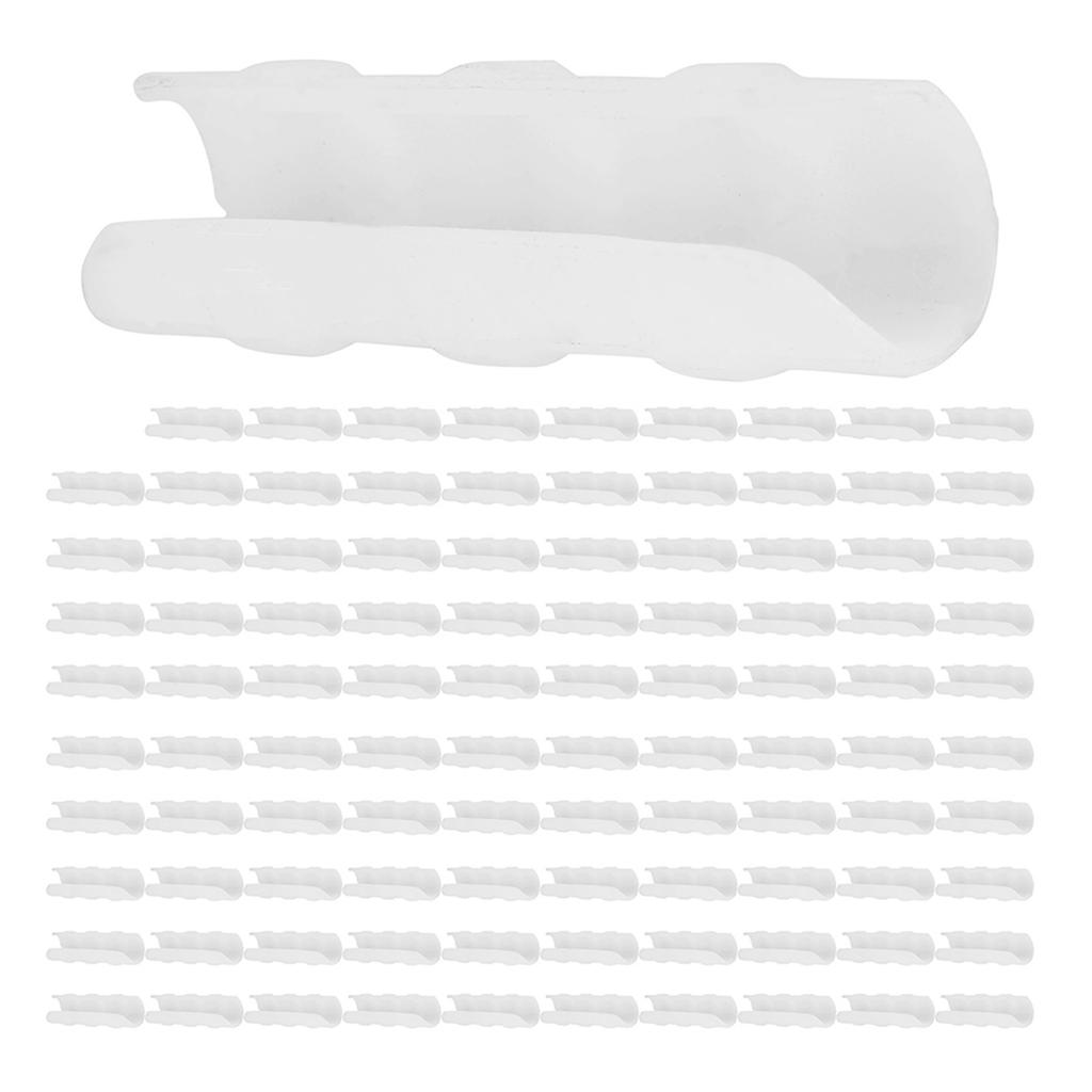 100 buc Clip de fixare tub cadru seră, clemă, conector pentru fixare folie grădină, plasă umbrire