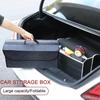 Large Car Soft Felt Trunk Organizer - Storage Bag,  Auto Accessories Soft Felt Tool Storage Box