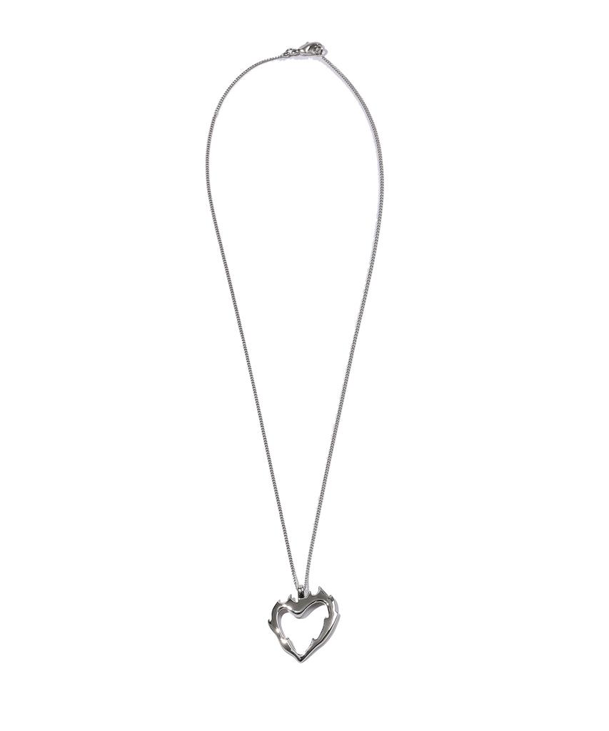 Wondervisitor Burning Heart Necklace