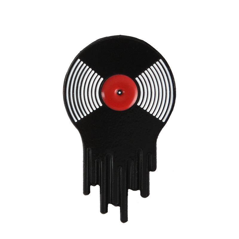 Halloween Cd Player Audio Tape Badges Brooch Enamel Pins Label Bag Backpack Hat Jewelry Gift Dress Accessories