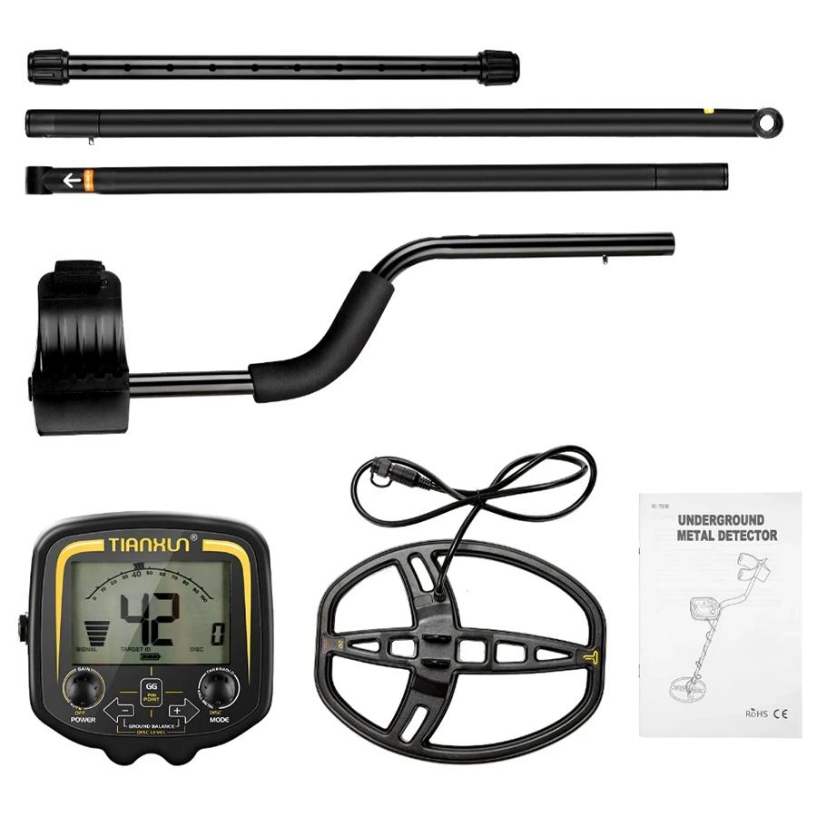 2025 Nový podzemní detektor kovů Tianxun TX 850 Výkonné detektory zlata IP68 Hledač pokladů Hledač Ukazatel detektoru