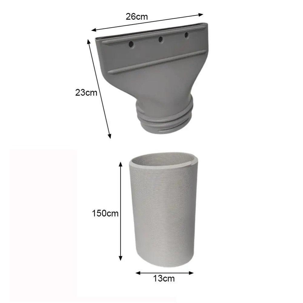 Pipe Hose Interface Air Conditioning Outlet Pipe Connector Exhaust Nozzle  Air Conditioning Exhaust