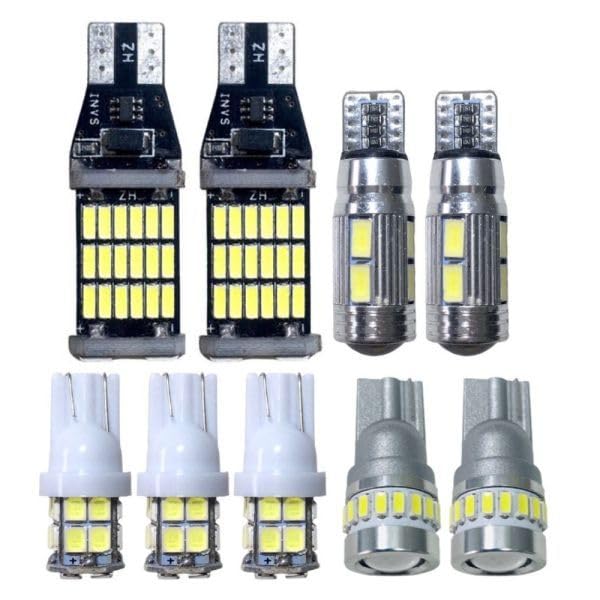 

AmeCanJapan JJ1/JJ2 N-VAN G Grade NVAN Bakuren T10 LED Room Lamp, 9-piece Set, Indoor білий