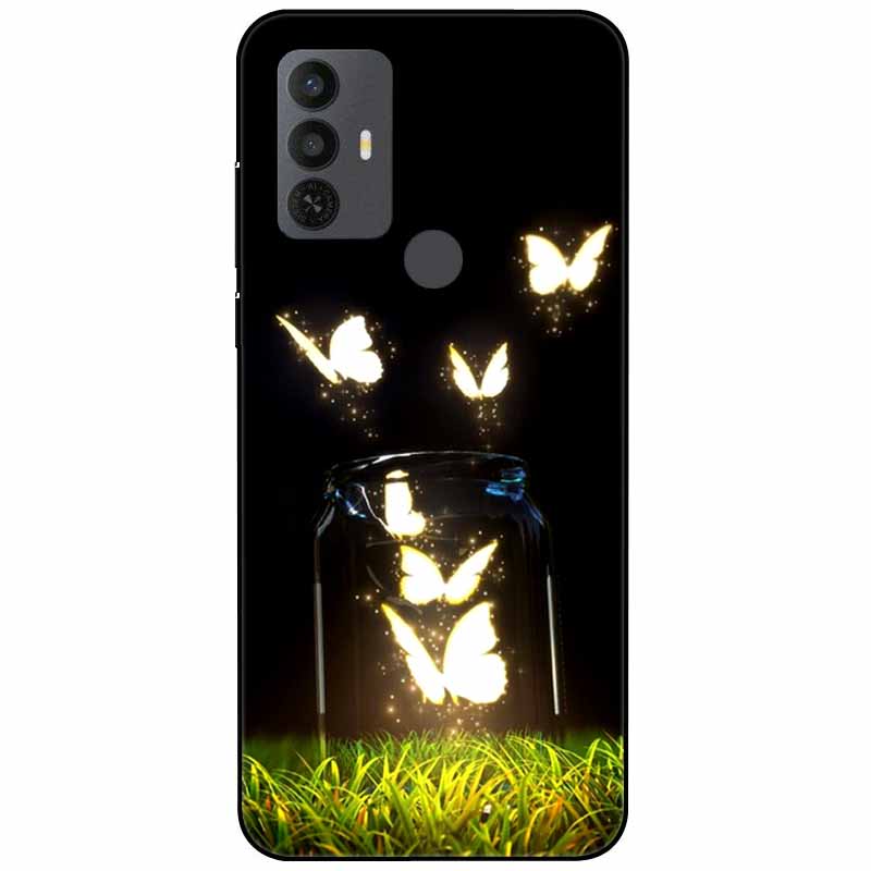 Für TCL 30 SE Hülle 305 6.52'' Silikon Weich Mode TPU Handyhülle für TCL 305 306 30SE Hülle 6165A Bumper Funda für TCL30SE 405