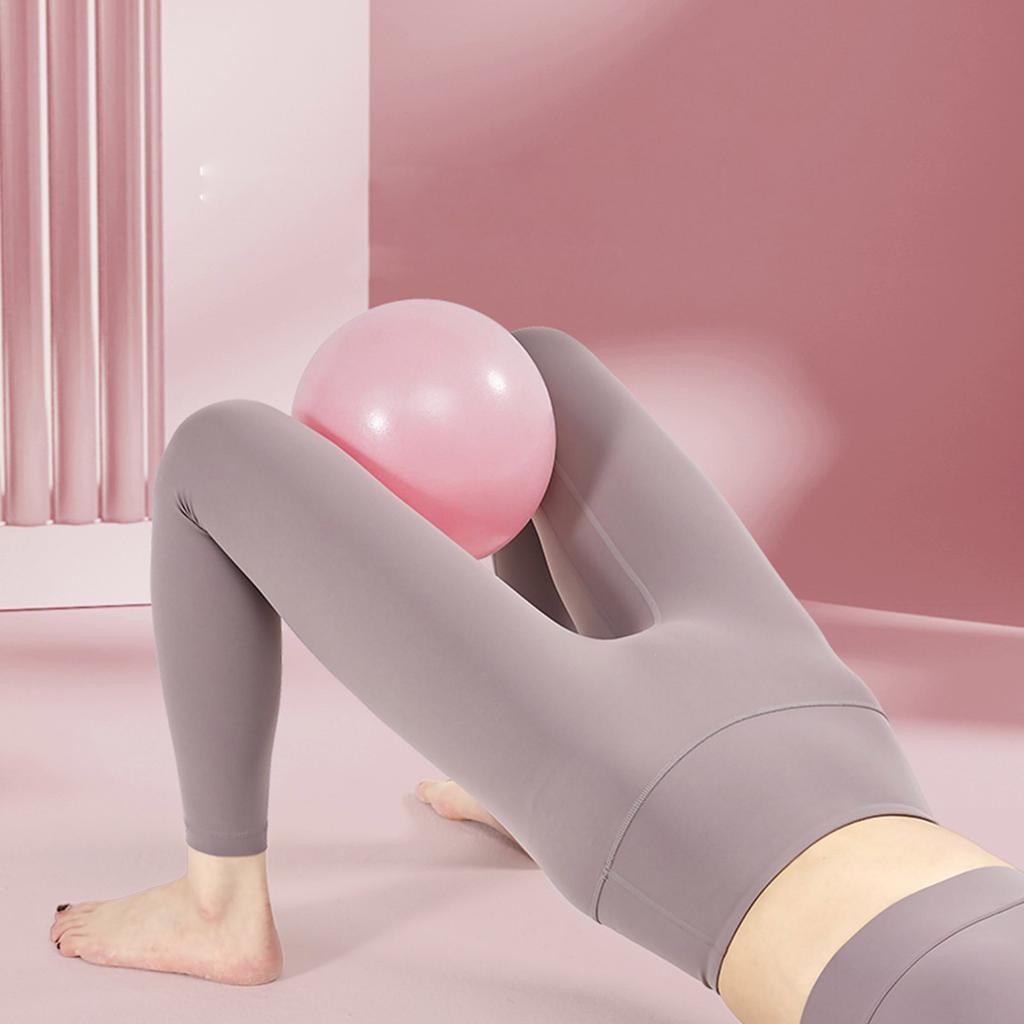 25cm 10Inch Pilates Ball Small Exercise Ball Mini Yoga Ball Gym Ball for Home Gym Pilates Yoga Balance Core Training