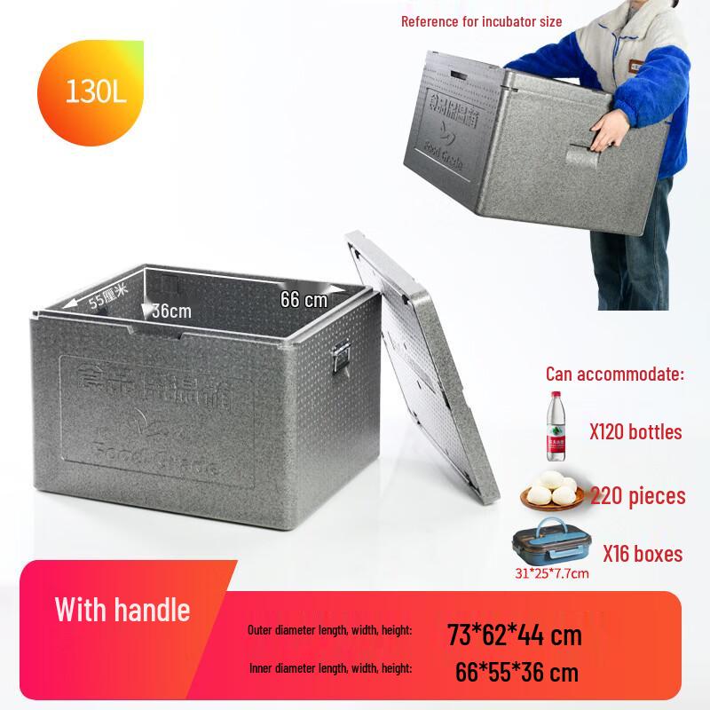 OEINGepp Commercial Insulated Food Delivery Cooler Box