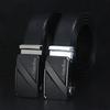 Men'S Belt Business Casual Cowhide Belt Automatic Buckle Medium Belt Boys Trendy Belt