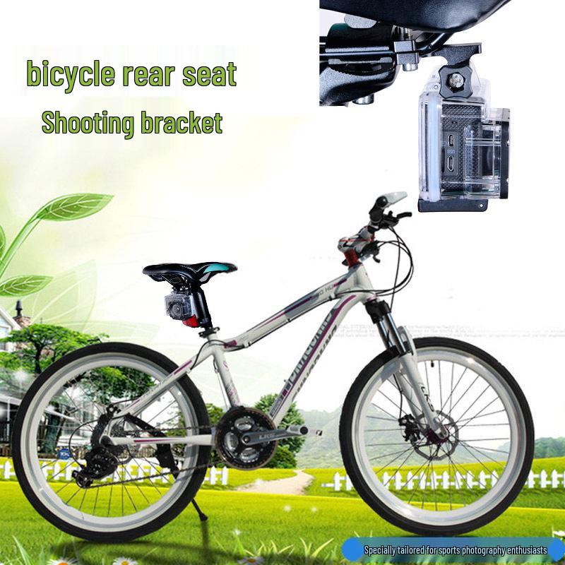 GoPro Hero10/11/12 Compatible Bike Seatpost Mount for Riding