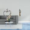 Romantic Couple Figurine And African Tribal Lady Statue Collectible Desktop Ornament for Bedroom
