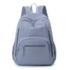 Casual Daypack for Woman Waterproof Nylon Backpack Simple Large Capacity Bookbag Lightweight School Backpacks Ladies Travel Bags