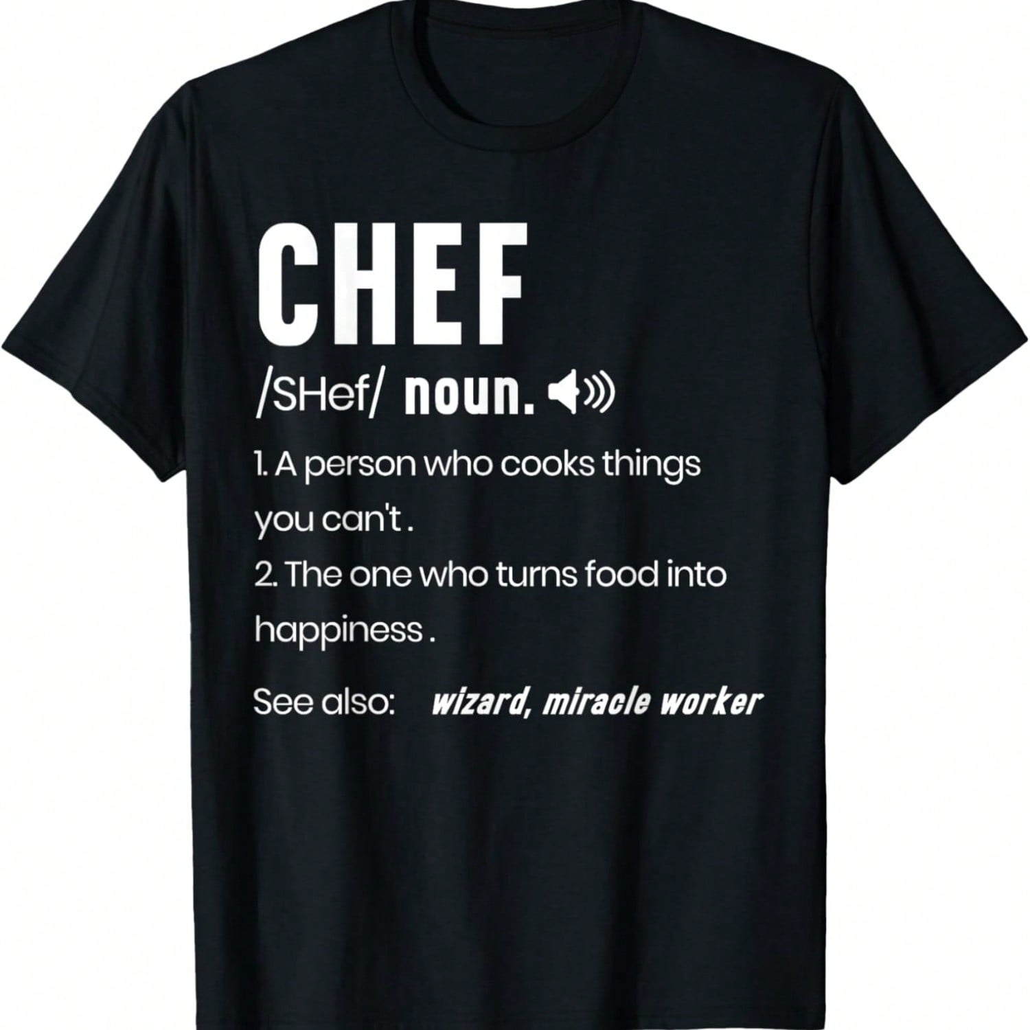 Funny Chef Description Culinary Cooking Baking Whisk Taker T-Shirt S разноцветный