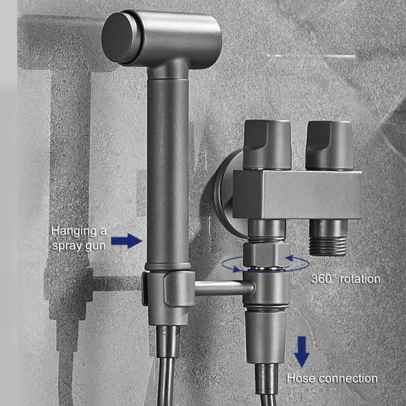 Bathroom Holders Wall Mounted Brackets 20mm for Handheld Shower & Diaper Sprayer