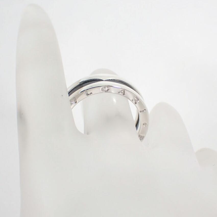 [Pre-owned] BVLGARI 925 Ceramic Save the Children Ring / Size 21 / J51-3