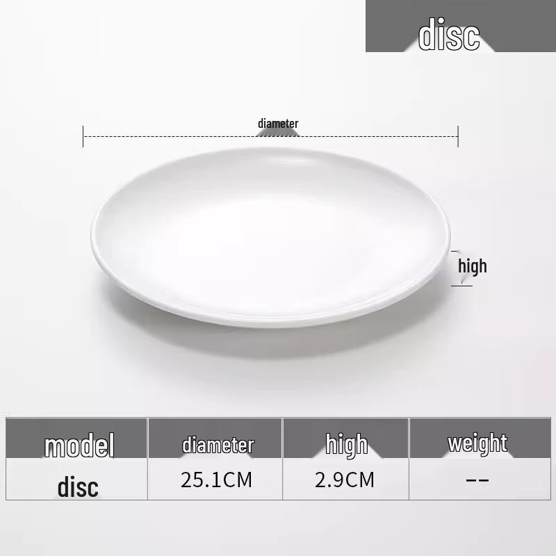 Melamine Tableware: 3, 4, and 6-Compartment Plates and Bowls for School Cafeterias