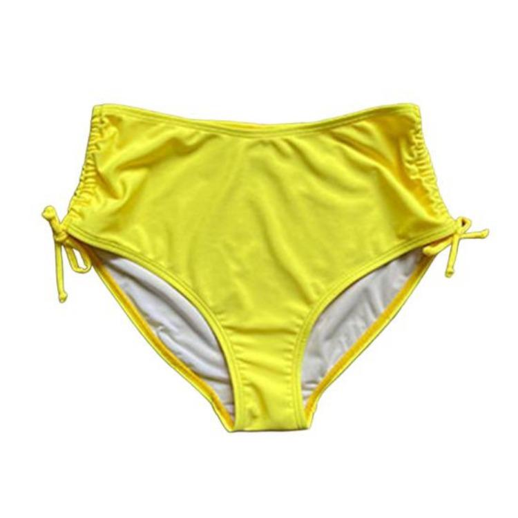 Women Bathing Suit Swim Shorts V Cut Bikini Bottom Adjustable Drawstring Ruched Side Board Shorts Boyshorts