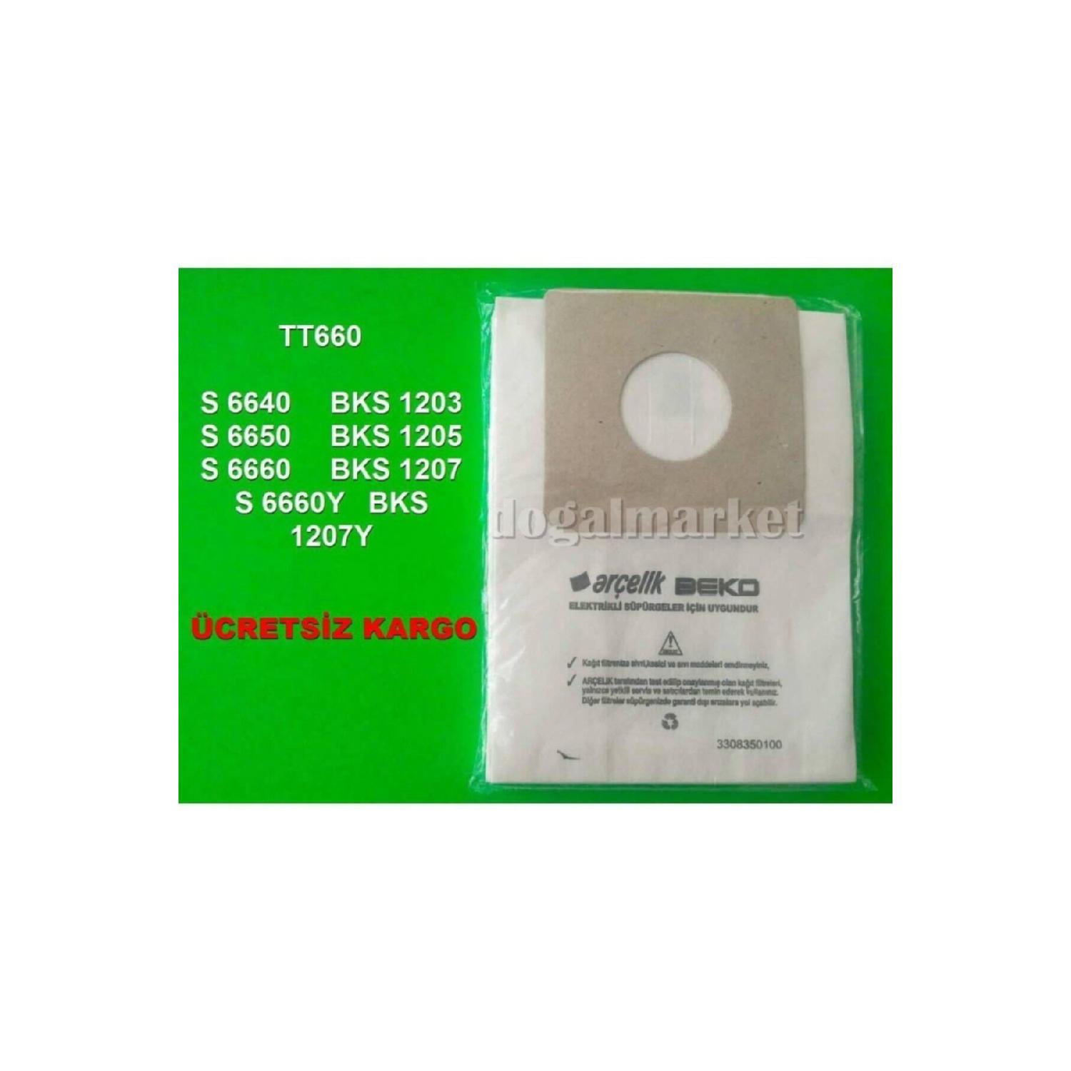 

Tt 660 - S 6650 -s 6660 S 6670y Paper Dust Bag белый