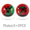 CR7 World Cup Star Fan Party Set: Plates, Cups, Napkins, Tablecloth, Banner & Decorations.