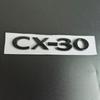 Mazda CX-30, CX-4, and CX-5 Glossy Black Badges: Numerical, Trunk Letter, and Tail Displacement Badges.