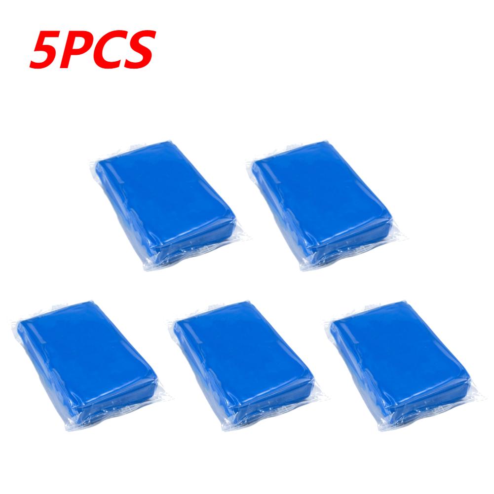 100g Car Clay Bars Auto Detailing Clay Bar Lubricant Tablets for Car Detailing Damage Free Cleaning 1-5Packs