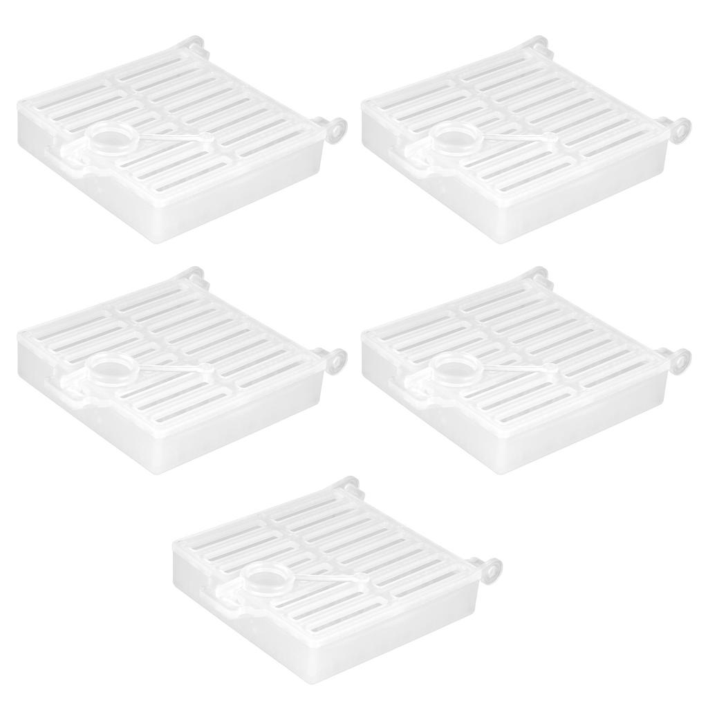 5Pcs Queen Bee Catcher Cage Plastic Queen Rearing Transport Cage Tool Beekeeping Accessory