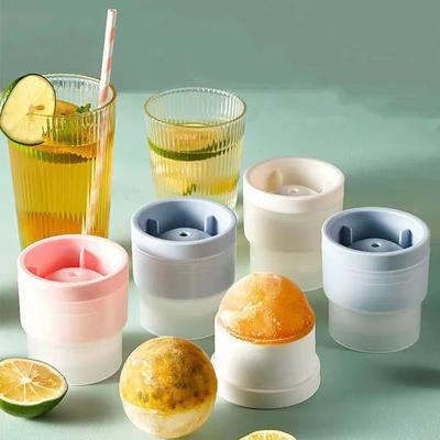 1 stücke 3D Eiswürfel Gefrorene Ice Ball Maker Silikon Ice Ball Mold Eismaschine Schlafsaal Kleine Silikon Whisky Hause Ice Ball Mold