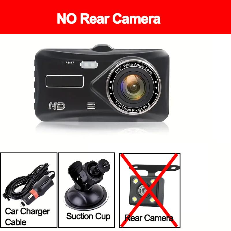 1080P Dash Cam for Cars 3Inch Touch Screen Car DVR Video Recorder Rear View Camera for Vehicle Parking Sensor Car Assecories