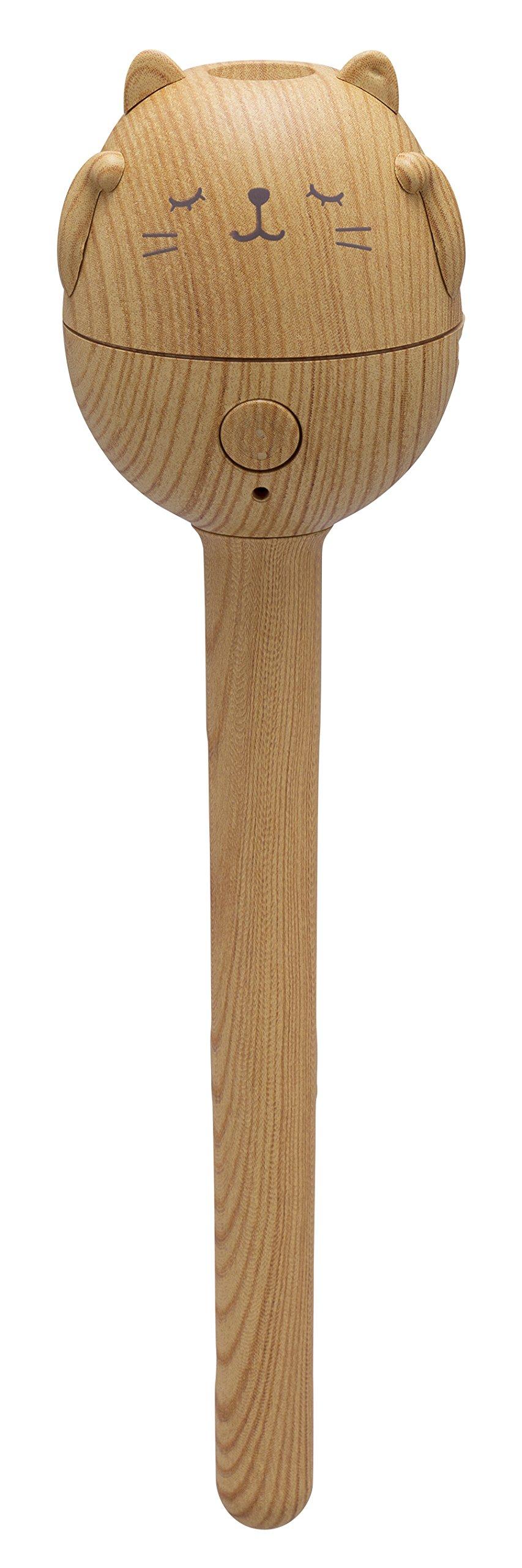 

Moist Nyanko Personal Humidifier Wood Grain Natural Wood
