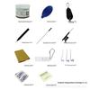 Portable Hearing Aid Maintenance Kit: 11-Piece Cleaning, Drying, Air Blowing, and Testing Tool Set