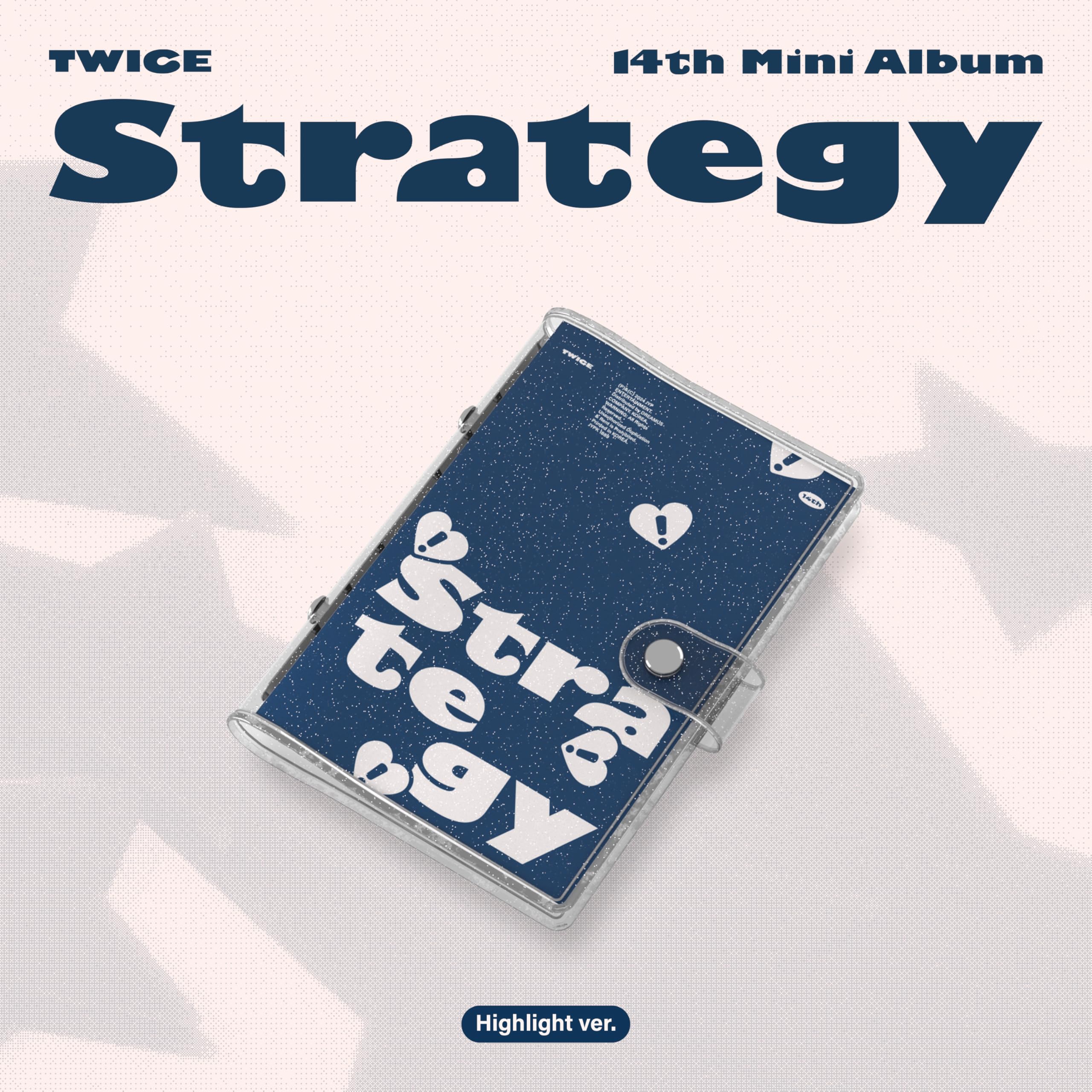 

TWICE 14th Mini [STRATEGY (Highlight ver.)] (Korean Edition)