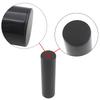 Professional Stainless Steel Cylinder Sand Shaker Rhythm Musical Instruments Metal Hand Percussion Black