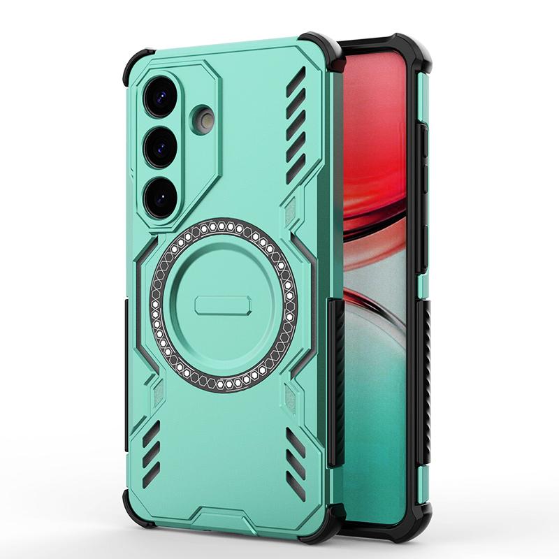 KEYSION Hollow Heat Dissipation Case for Samsung S26 Ultra 5G Magnetic Cooling Shockproof Phone Cover for Galaxy S26 S26+ Plus