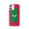 Phone Case – Maldives Flag – Compatible iPhone 12 – Soft Case – Resistant and Shockproof - Silicone - Pixelforma