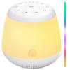 Dreamegg Nursing Light, White Noise Machine with 24 Soothing Sounds, Music Box, Built-in Battery, RGB Light, Dimmable and Color-Adjustable, Timer, USB