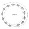 1PCS Ethnic Style Retro Waist Bohemian Versatile Chain Belt Women's Dress High-end Dress With Waistband Chain Accessories