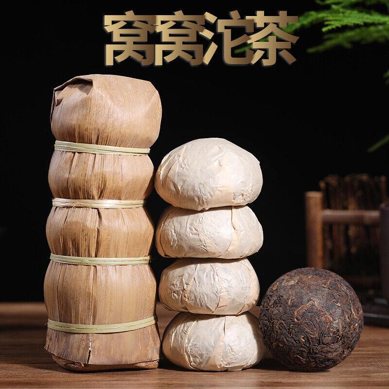 100 г/туо чайное сырье Юньнань Чай Пуэр Туо Чай Вувоу Туо Мэнхай спелый чай — фото 3