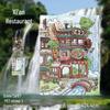 3D Large-Scale Scenery Sticker: DIY Visual Stacking Miniature Scene, No Cutting Needed