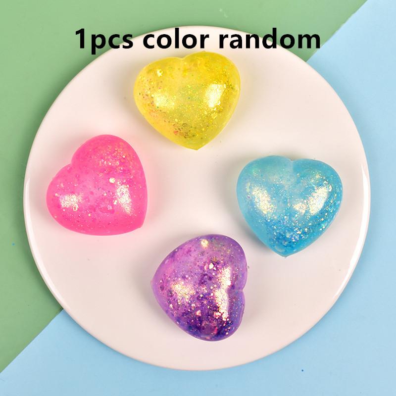 Мальтоза Милая Цветная Аврора Любовь Сжимающая Игрушка для Снятия Стресса Медленно Восстанавливающаяся Игрушка для Снятия Стресса Подарок для Взрослых