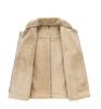 D011 Suede Lambswool Sleeveless Jacket – Lightweight, Warm, and Fleece-Lined for Autumn/Winter
