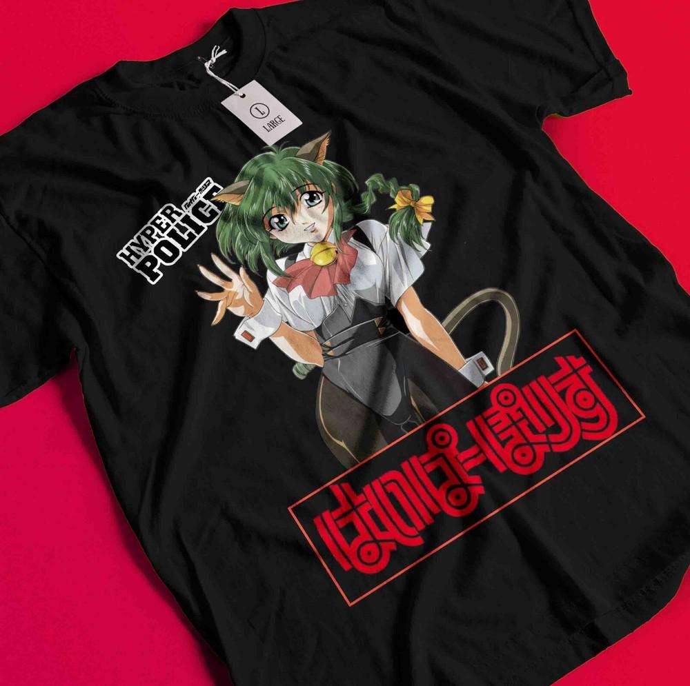 

Hyper Police Shirt Natsuki Sasahara Tshirt Batanen Fujioka T-Shirt Fonne Sakura BB1681 XL