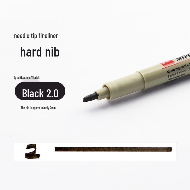 Waterproof Needle Tip Art Pen for Hand-Painted Comics and Animation Lines