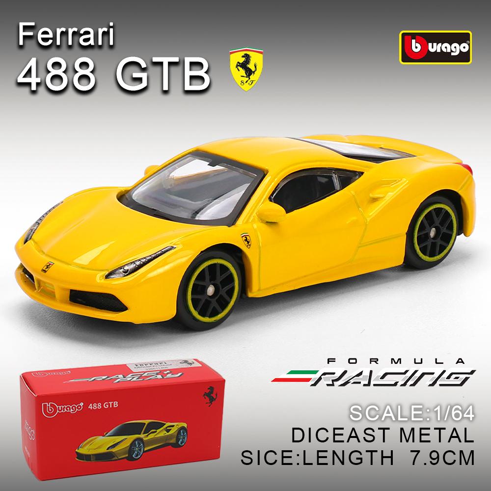 Bburago 1:64 véritables modèles de voiture Ferrari SP1 812 COMPETIZIONE ENZO F40 F12TDF SF90 série jouets cadeau de Noël pour garçon enfants